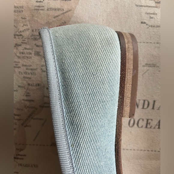 Man Repeller x Del Toro Goofy Face Slippers Denim Loafer Size 6 - Picture 4 of 13